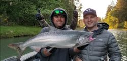 Chinook salmon caught in OR