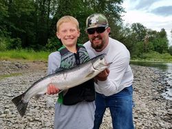 Coho Salmon caught in OR