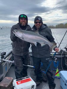 Coho salmon fishing in OR
