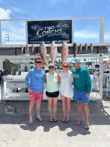 Four people fishing in Jacksonville