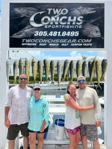 7 fish caught while fishing in FL