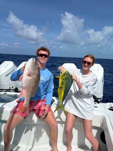 Two people fishing in Jacksonville, Florida