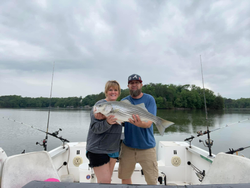 Striped bass caught in Cumming