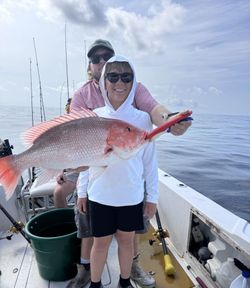 Two people fishing in Panama City