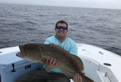Gag Grouper, 31 inches, fishing in Panama City