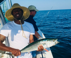Little Tunny fish caught in Panama City