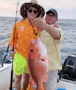 Two people fishing in Panama City