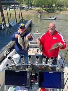 4 Wiper (Hybrid striped bass) fish caught in OK