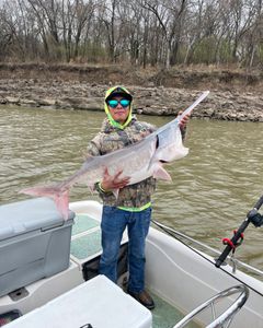 Angler with big 38-inch fish caught in OK