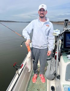 Blue Catfish caught near Mannford during fishing