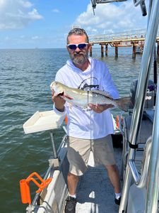 Spotted Weakfish caught while fishing in OK