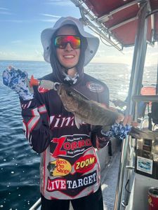Angler fishing in Mannford
