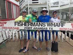 Great fishing adventure with 12 fish in Port Aransas