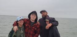 Four people fishing in Matagorda