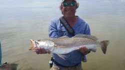 Spotted Weakfish, 23 inches, caught while fishing in Matagorda