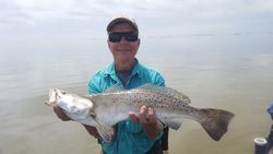 Spotted Weakfish caught while fishing in Matagorda