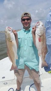 Two big fish caught in Matagorda