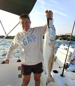 One redfish caught while fishing in MD
