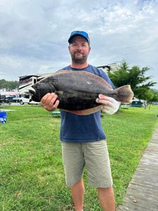 Catch of the day: a 24-inch summer flounder in MD