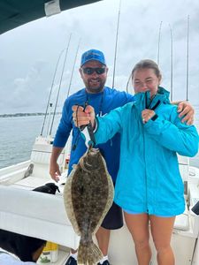 Summer Flounder, 21-inch fish caught while fishing in West Ocean City