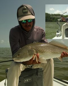 Fishing in Florida with one fish