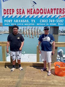Two people fishing in TX