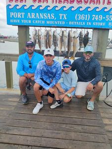 4 people fishing in TX