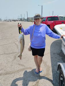 Redfish caught in Port Aransas, Texas