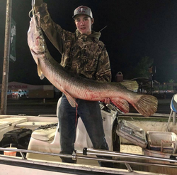 A person fishing in TX