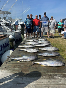 6 yellowfin tuna caught in NC