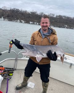 Anglers catch huge fish at Sand Springs