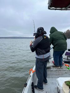 Fishing in the beautiful OK location