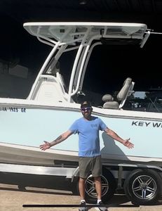 Person fishing in OK