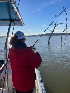 Scenic view of Lewisville landscape during fishing trip