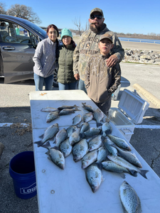 Three redfish, 20-inch fishing in Lewisville