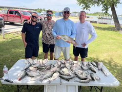 Hooked a feisty Wiper with the jigging technique at Tower Bay Park!