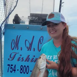 Redfish caught during fishing trip in Crystal River