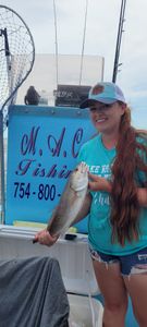 Redfish, 11-inch, caught while fishing in Crystal River