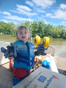 Single angler fishing in TX