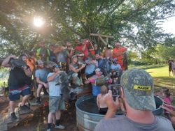 13 people fishing in TX