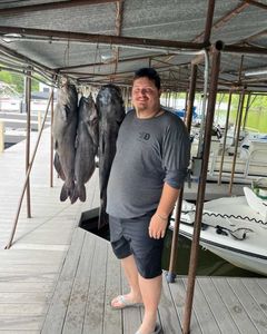 Two big fish caught while fishing in Grand Saline