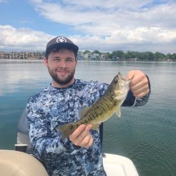 One person fishing in Austin