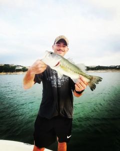 Largemouth bass caught on fishing trip in TX