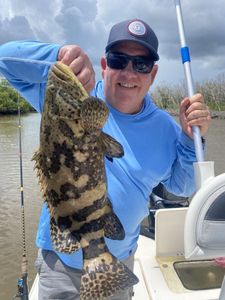 Lone angler fishing in Naples