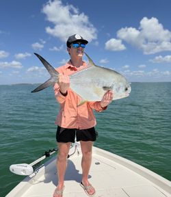 Permit fish catch on fishing boat in Naples Florida waters