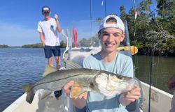 Snook fish caught by 2 people in Naples