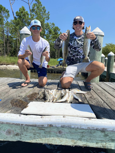 Four spotted weakfish caught in Alabama fishing trip