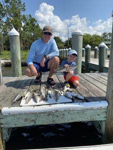 Spotted weakfish caught while fishing in AL