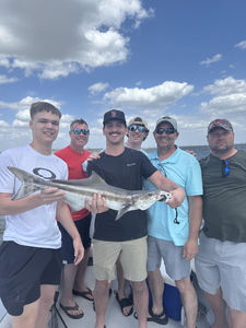 Caught the big one and having a blast!