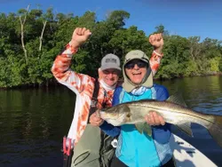 Snook fish caught while fishing in Cape Coral